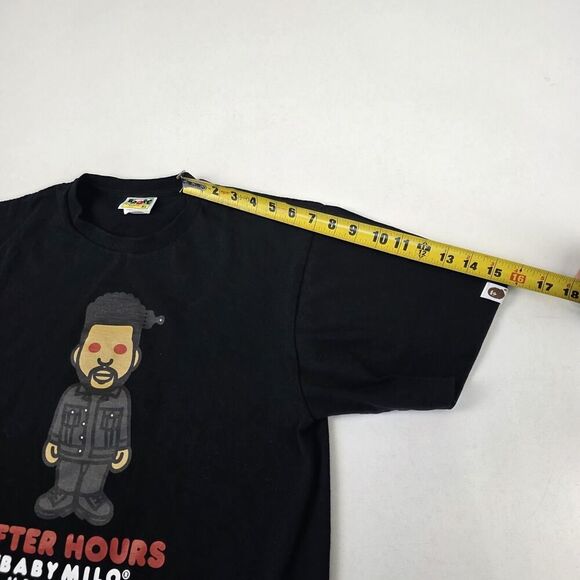 Bape Baby Milo After Hours Tee X The Weekend Shirt Mens Sz XL Double Sided - Picture 8 of 9